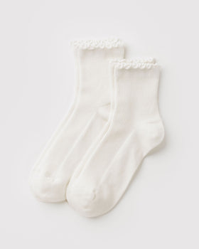 Lettuce Edge Sock Set of 2 D1