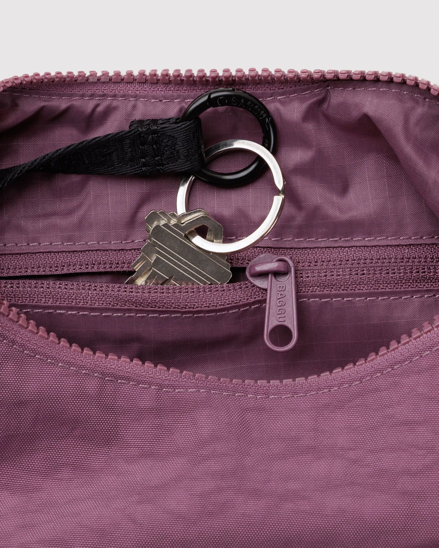 Small Nylon Crescent Bag U8