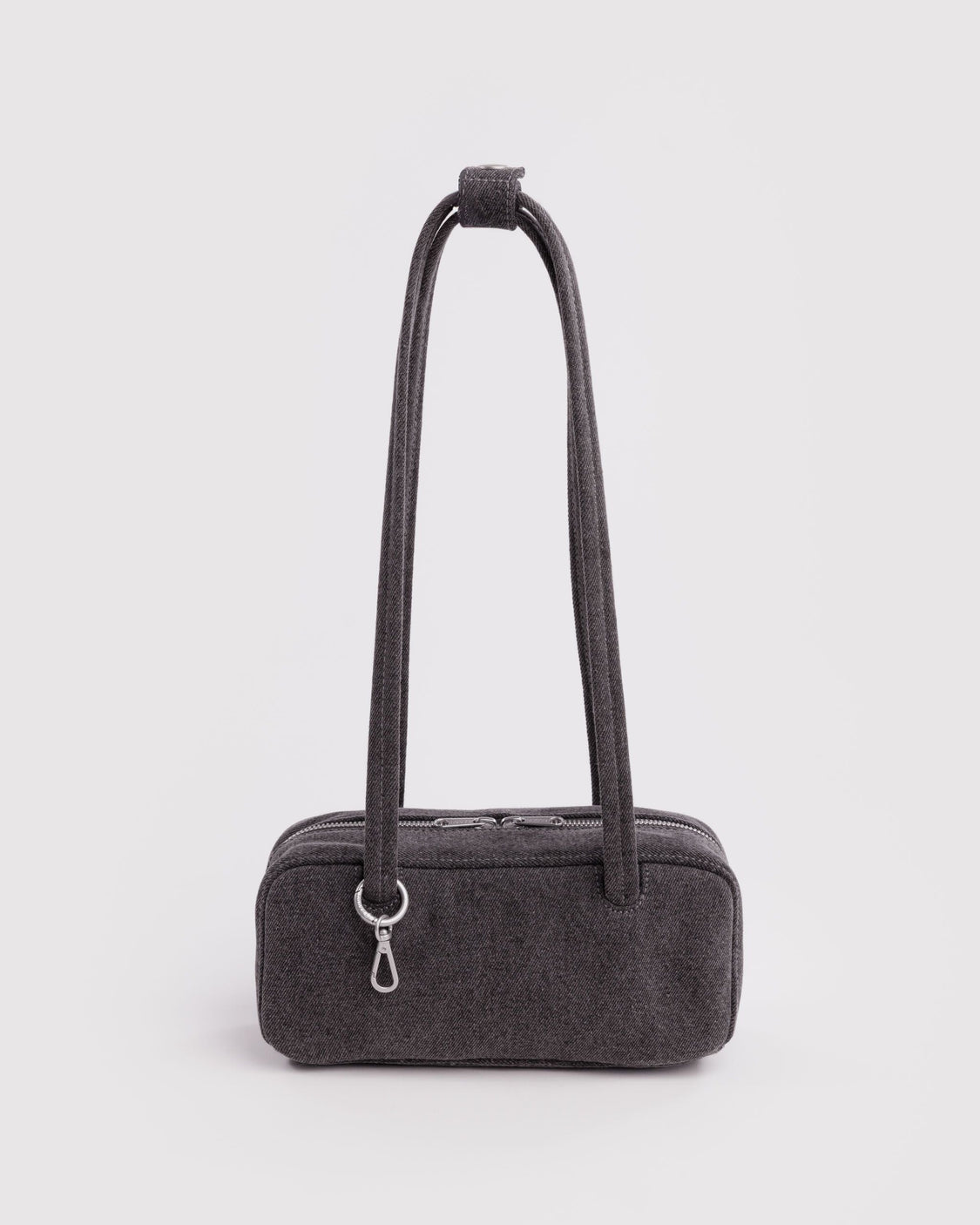 Small Denim Bowler Bag M3
