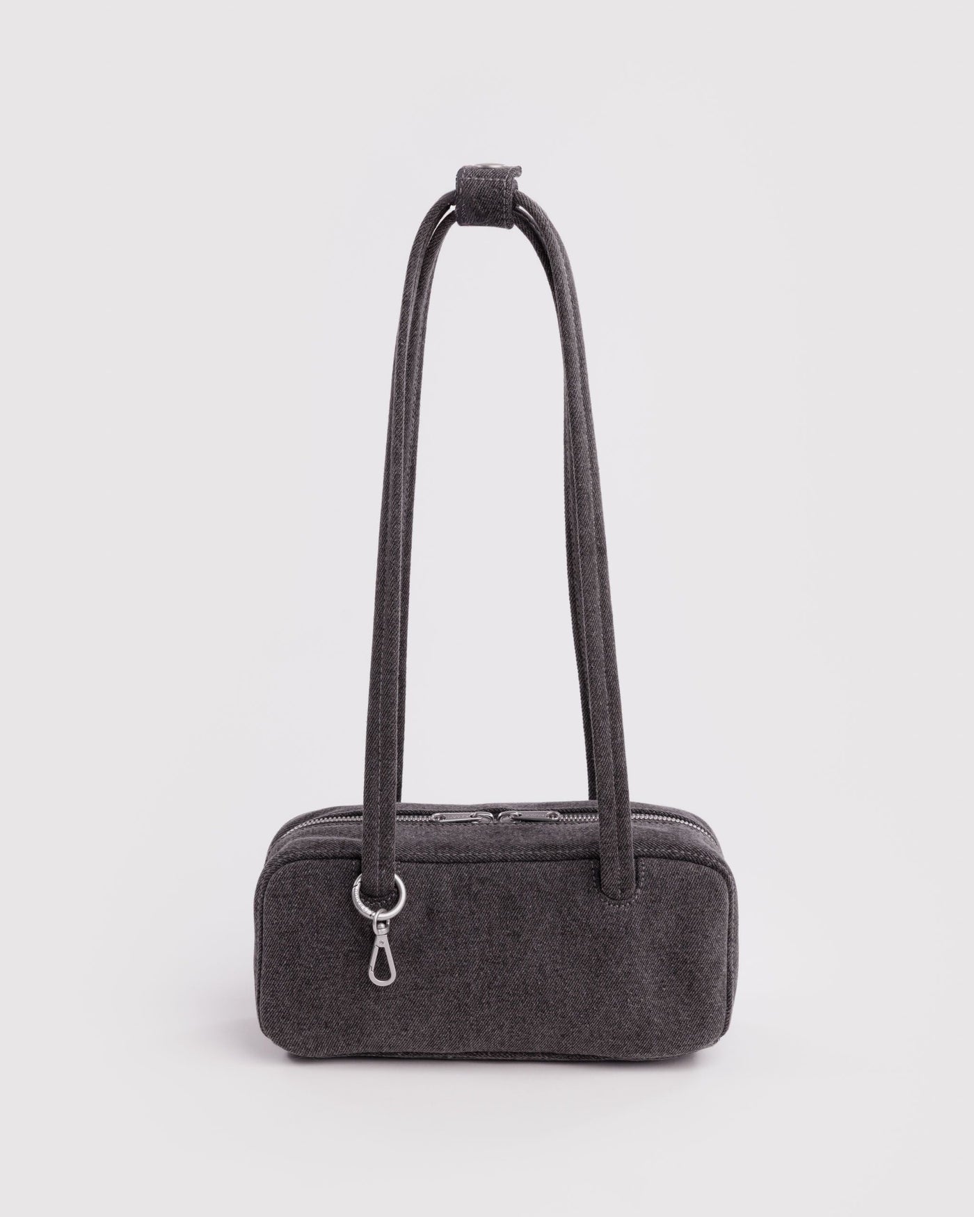Small Denim Bowler Bag M3