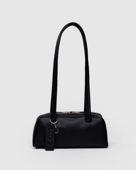 Small Recycled Leather Bowler Bag H0
