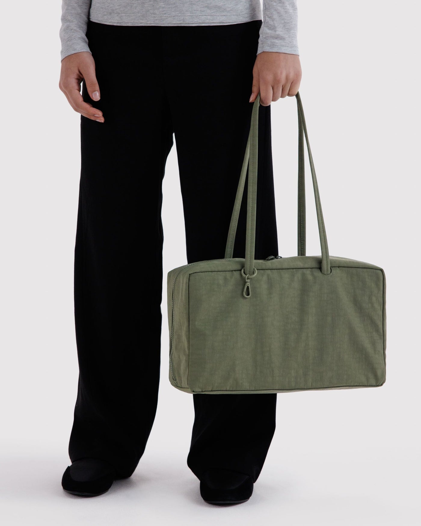 Medium Nylon Bowler Bag A3