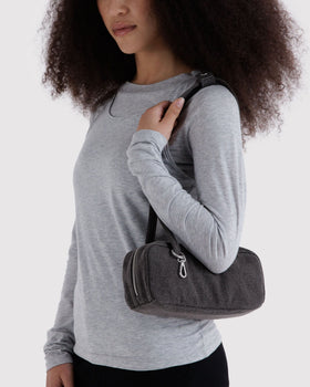 Small Denim Bowler Bag M3