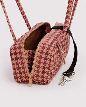 Small Nylon Bowler Bag J8