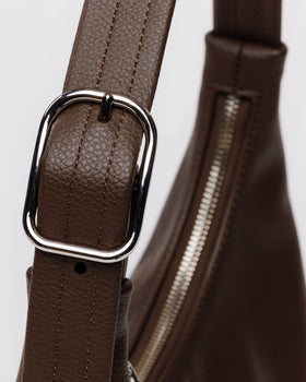 Mini Recycled Leather Shoulder Bag N2