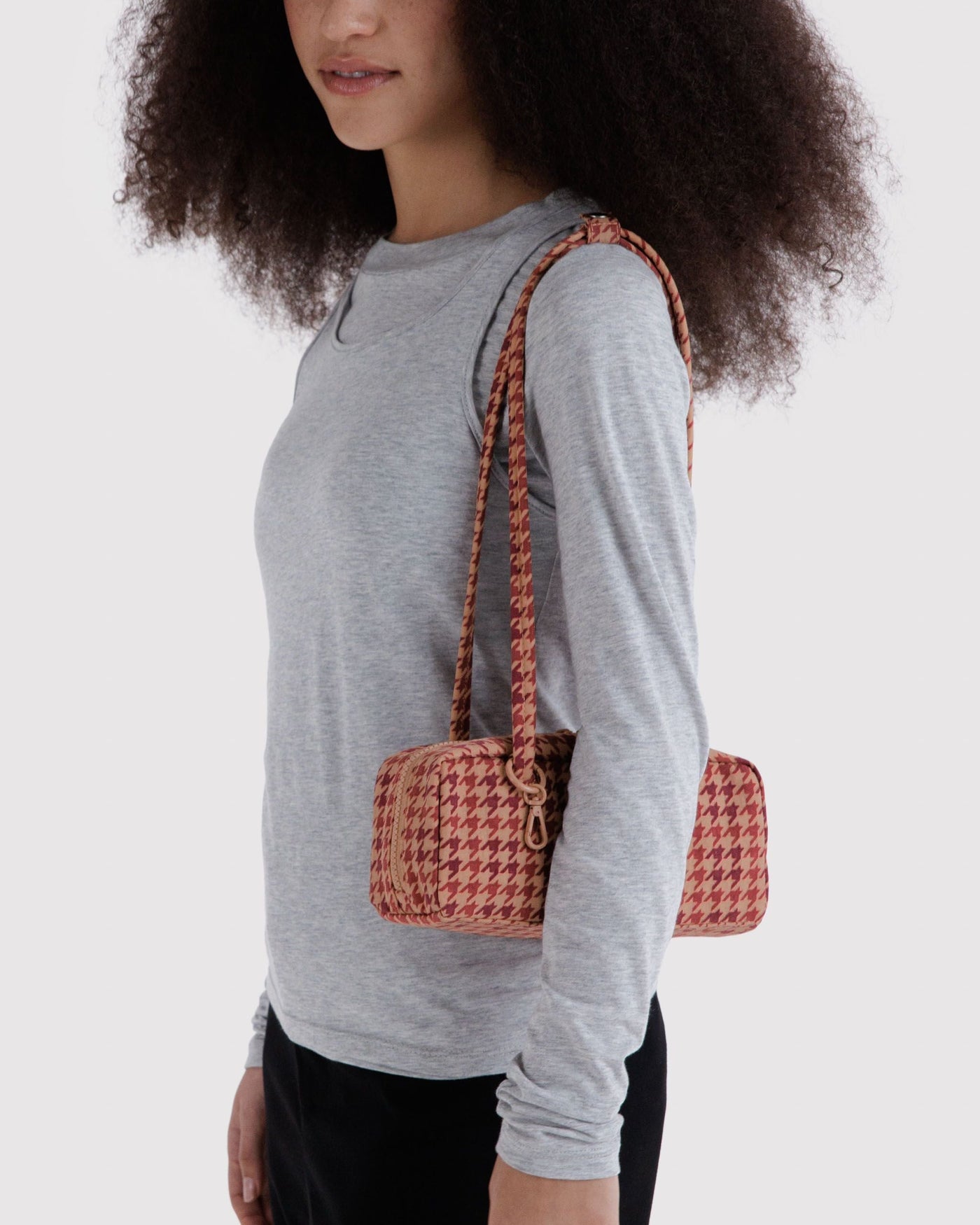 Small Nylon Bowler Bag J8