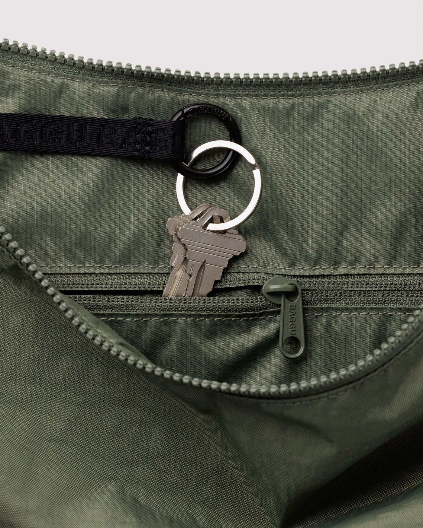 Large Nylon Crescent Bag K2