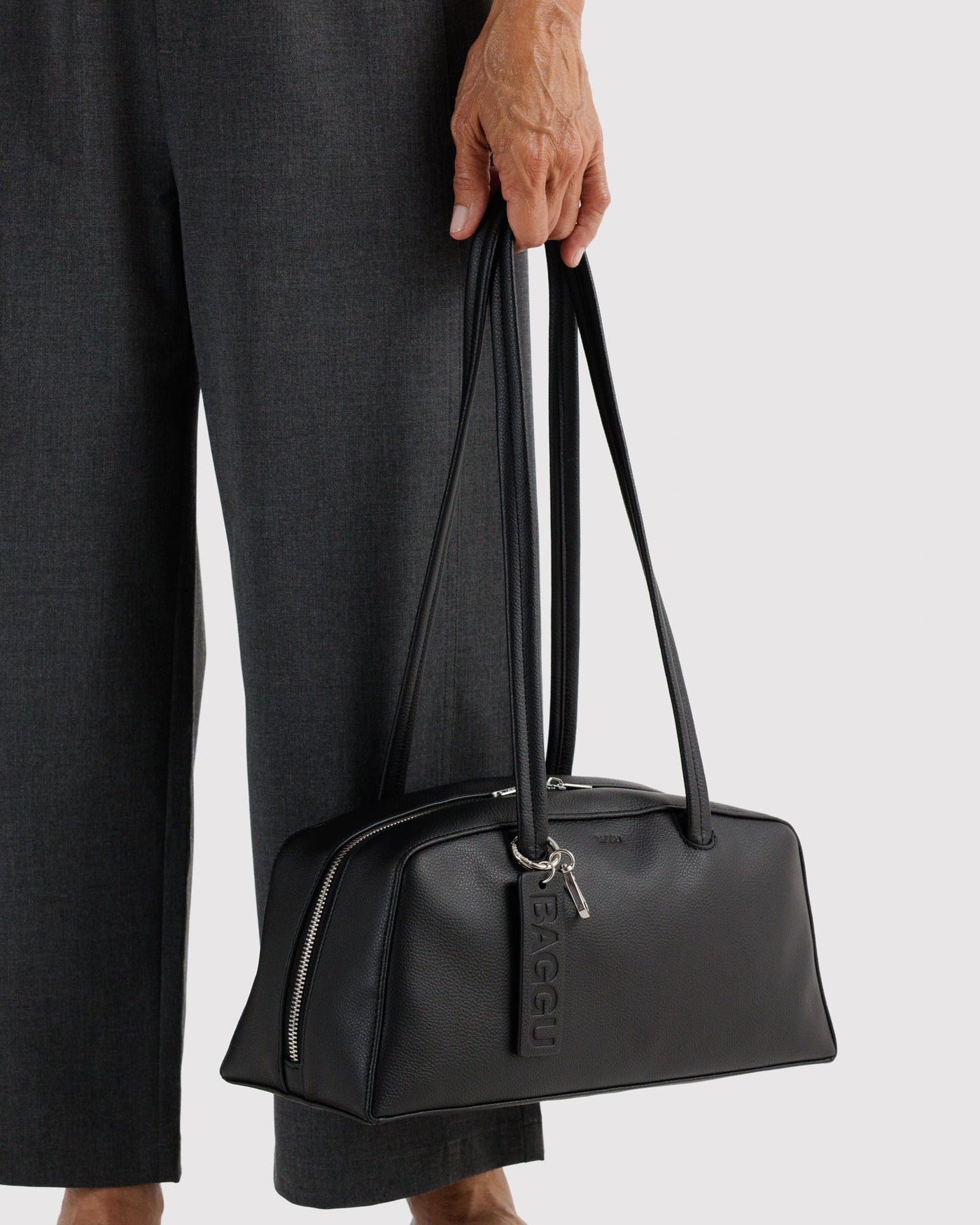 Recycled Leather Bowler Bag G7