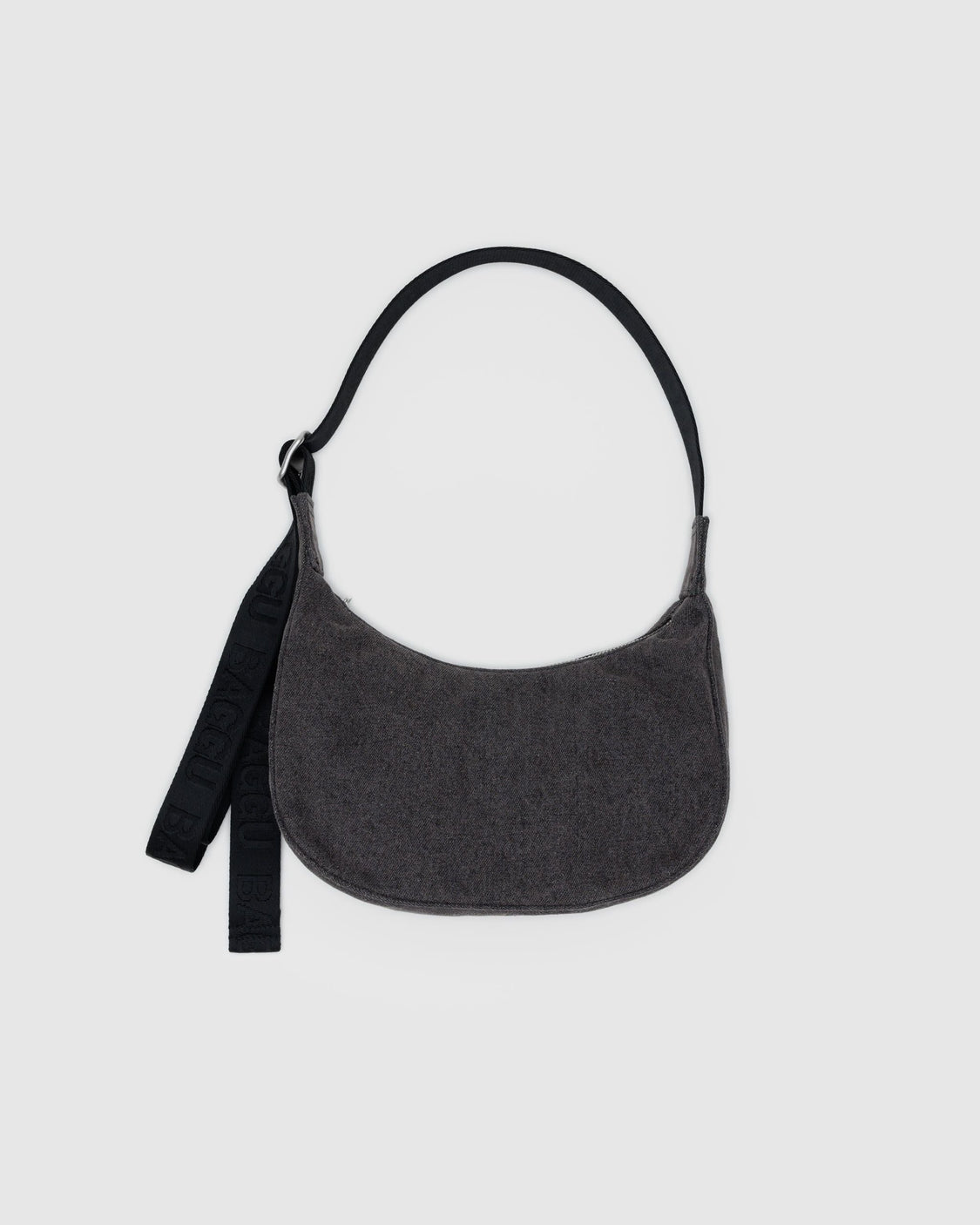 Small Denim Crescent Bag F1