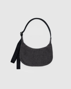 Small Denim Crescent Bag F1