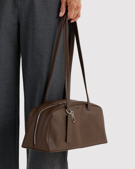 Recycled Leather Bowler Bag G7