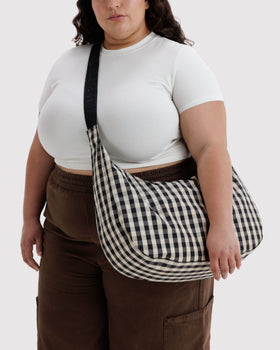 Large Nylon Crescent Bag K2
