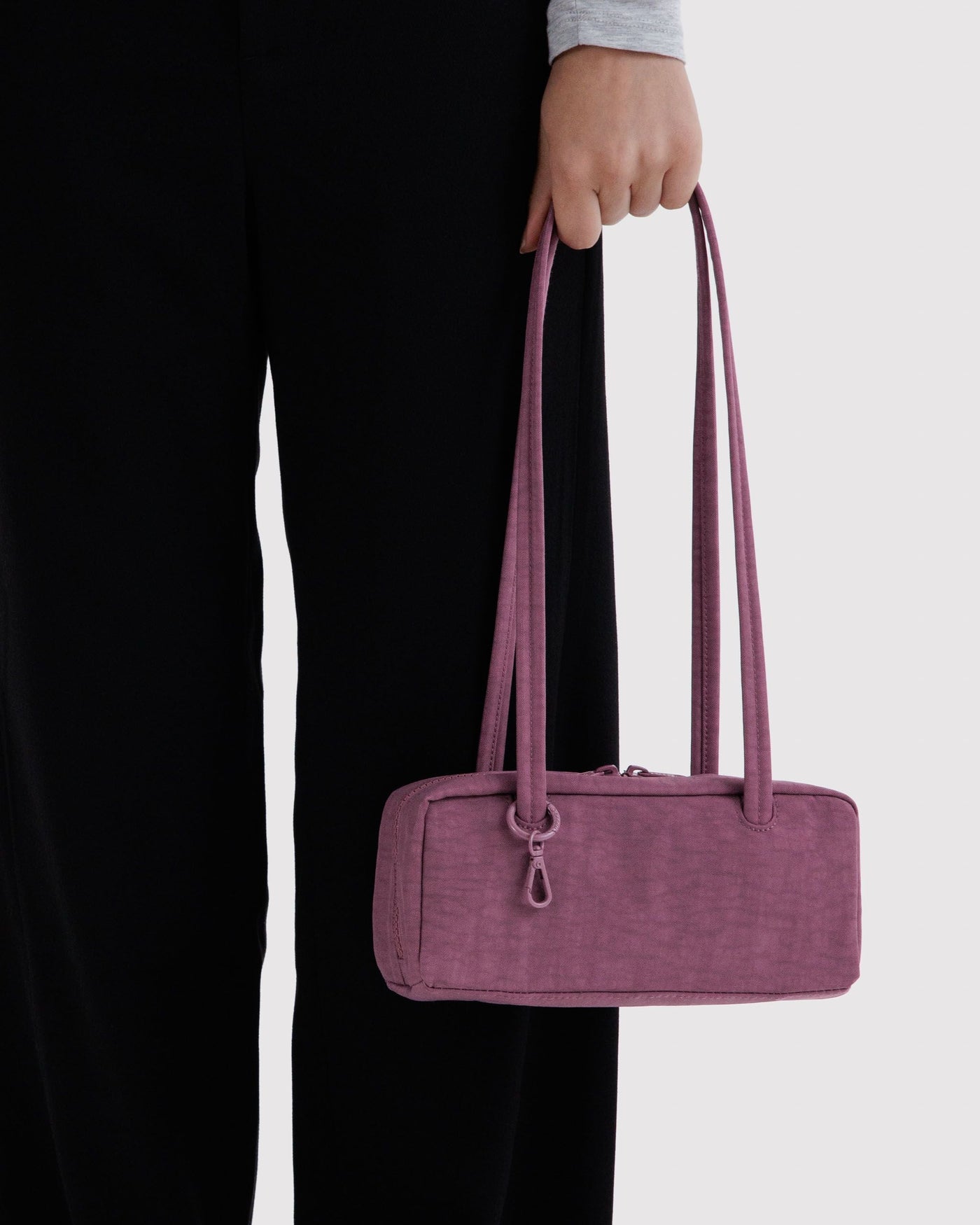 Small Nylon Bowler Bag J8