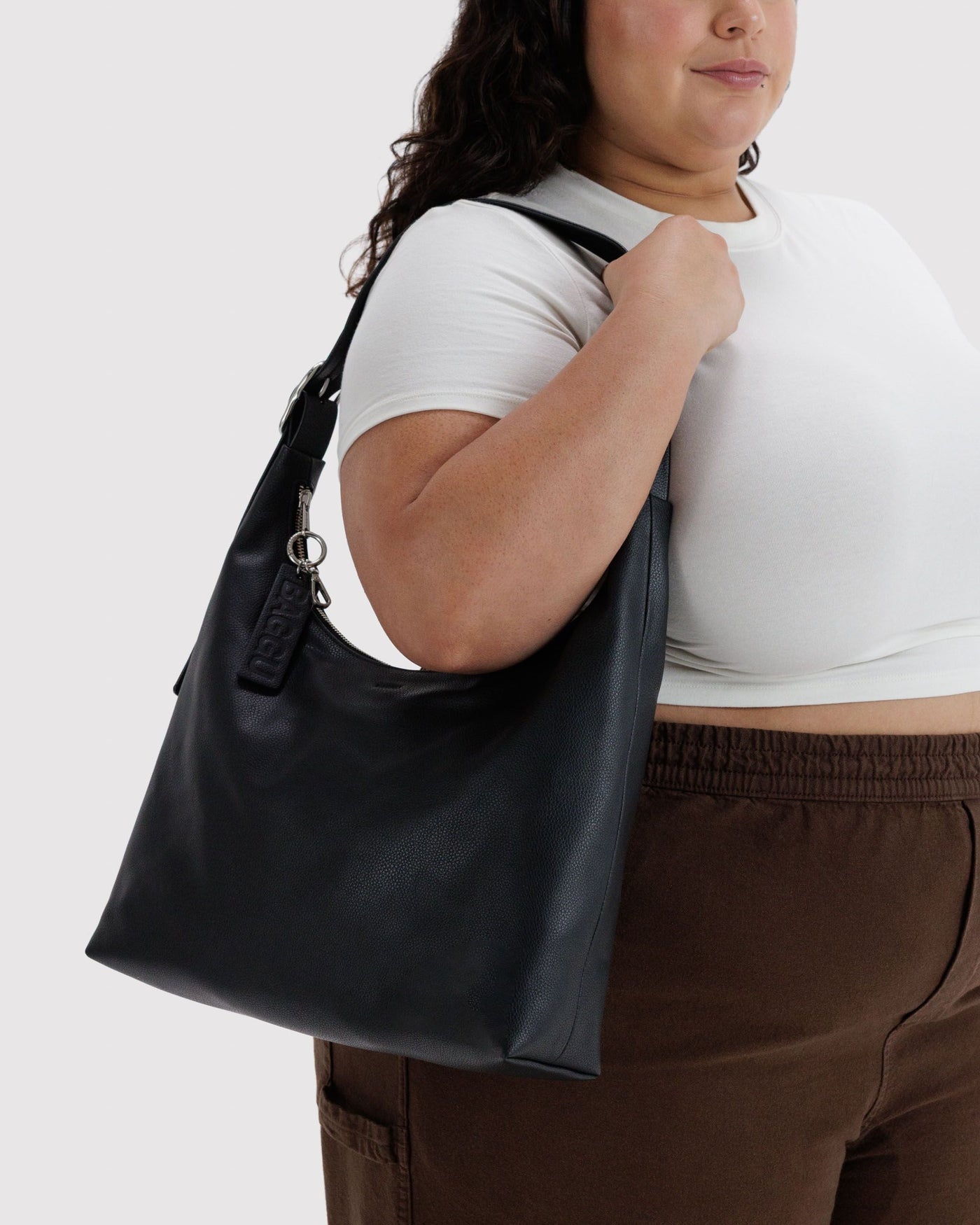 Recycled Leather Shoulder Bag A8