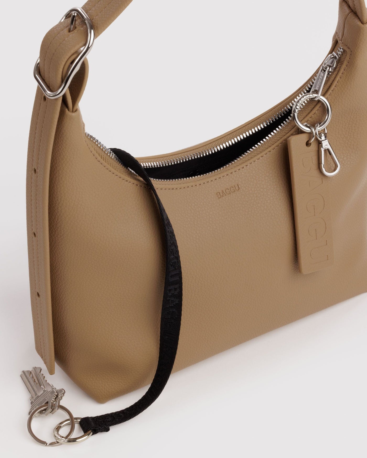 Mini Recycled Leather Shoulder Bag N2